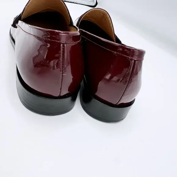 The Fold Carrara Loafer 25 Patent Oxblood Leather (Size 40) - Picture 5 of 10